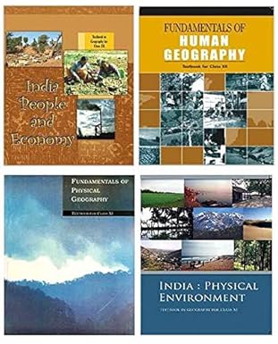 Ncert - Geography for 11-12 ( SET OF 4 BOOK) Paperback