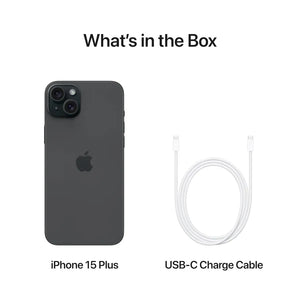 Apple iPhone 15 Plus (128 GB Storage, Black) Refurbished