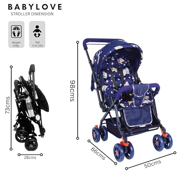 INFANTO Baby Stroller Newborn/Toddler/Kid