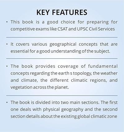 Certificate Physical And Human Geography (English) | Best Seller For UPSC Aspirants And Other Competitive Examinations