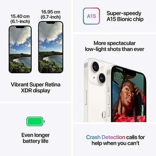Apple iPhone 15(128GB) Refurbished