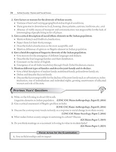 Indian Society: Themes and Social Issues | English | 3rd Edition (Latest) | UPSC | Civil Services Exam