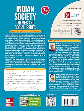 Indian Society: Themes and Social Issues | English | 3rd Edition (Latest) | UPSC | Civil Services Exam