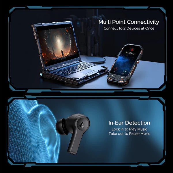 boAt Airdopes Flex 454 ANC Wireless Earbuds