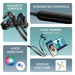 boAt Rockerz 255 Pro+ Bluetooth Earphone