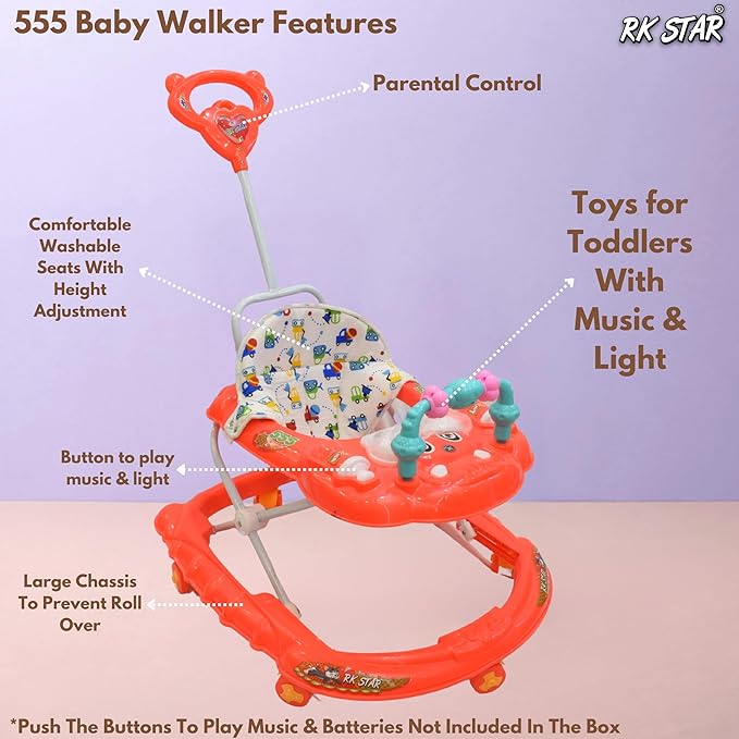 RK STAR 555 Baby Activity Walker