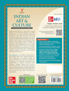 Indian Art and Culture (English) by Nitin Singhania (IAS) for UPSC CSE 2025 | 5th edition (latest) - Multicolour book | Civil Services Exam - Prelims, Mains and Interview | State PSCs exams/ PCS exams