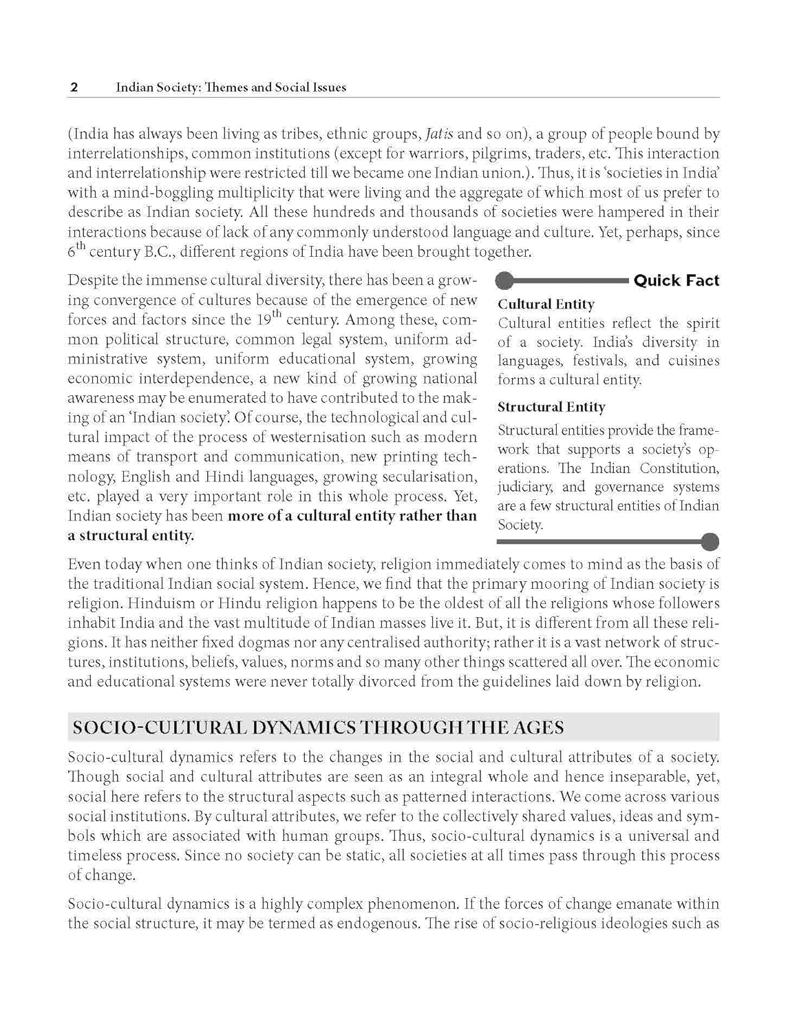 Indian Society: Themes and Social Issues | English | 3rd Edition (Latest) | UPSC | Civil Services Exam