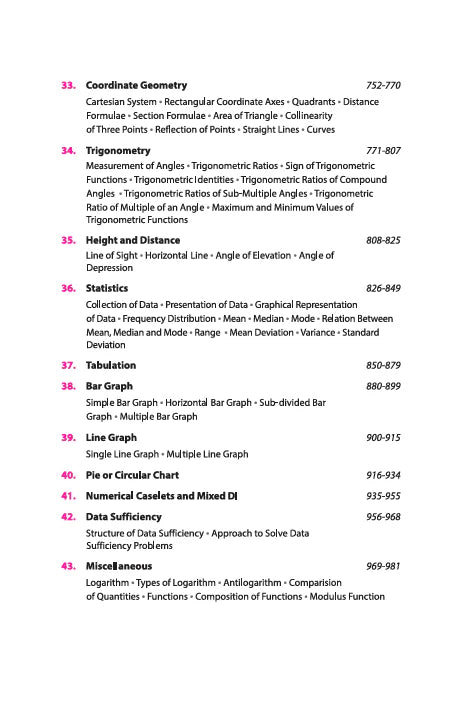 Fast Track Objective Arithmetic by Rajesh Verma | SSC (10+2, CGL, CPO, MTS), State Police Recruitments & All other Competitive Exams | Completely Revised Edition 2025-26