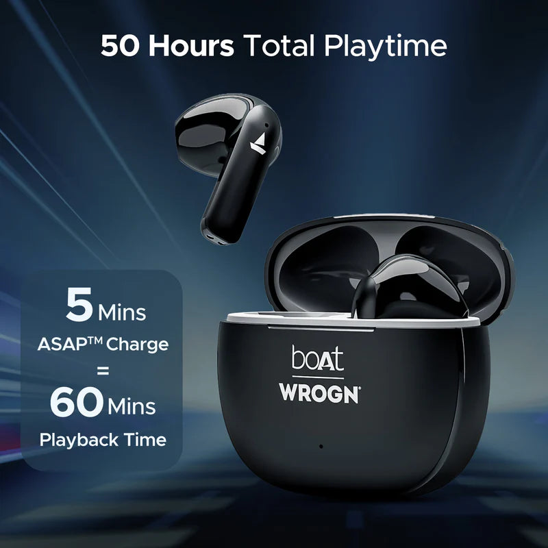 boat Airdopes 118 Wrogn Edition Earbuds