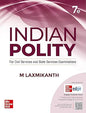 Indian Polity (English) by M Laxmikanth for UPSC CSE 2025 | 7th edition (latest) | Civil Services Exam - Prelims, Mains and Interview | State PSCs exams/ PCS exams